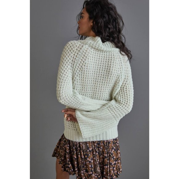 Anthropologie Maeve Dionne Bell-Sleeved Sweater - Picture 3 of 15